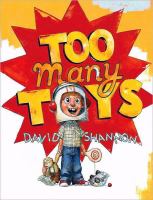 Book Jacket for: Too many toys