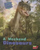 Book Jacket for: Weekend with dinosaurs