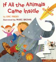Book Jacket for: If all the animals came inside
