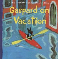 Gaspard on vacation book cover