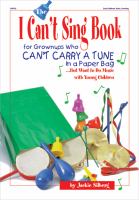 Book Jacket for: The I can't sing book : for grownups who can't carry a tune in a paperbag-- but want to do music with young children