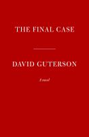 Book Jacket for: The final case