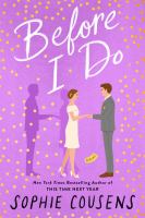 Book Jacket for: Before I do