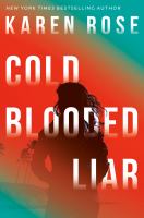 Book Jacket for: Cold-blooded liar