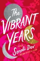 Book Jacket for: The vibrant years