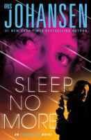 Book Jacket for: Sleep no more