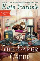 Book Jacket for: The paper caper : a Bibliophile mystery