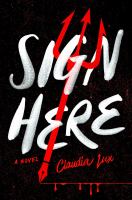 Book Jacket for: Sign here