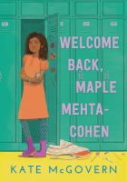 Book Jacket for: Welcome back, Maple Mehta-Cohen