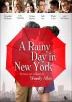 Book Jacket for: A rainy day in New York
