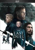 Book Jacket for: The last duel