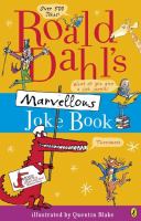 Book Jacket for: Roald Dahl's marvellous joke book