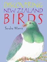 Book Jacket for: Discovering New Zealand birds