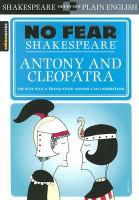 Book Jacket for: Antony and Cleopatra.