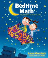 Book Jacket for: Bedtime math